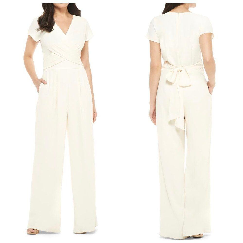 Gal Meets Glam Crossover Wrap Jumpsuit